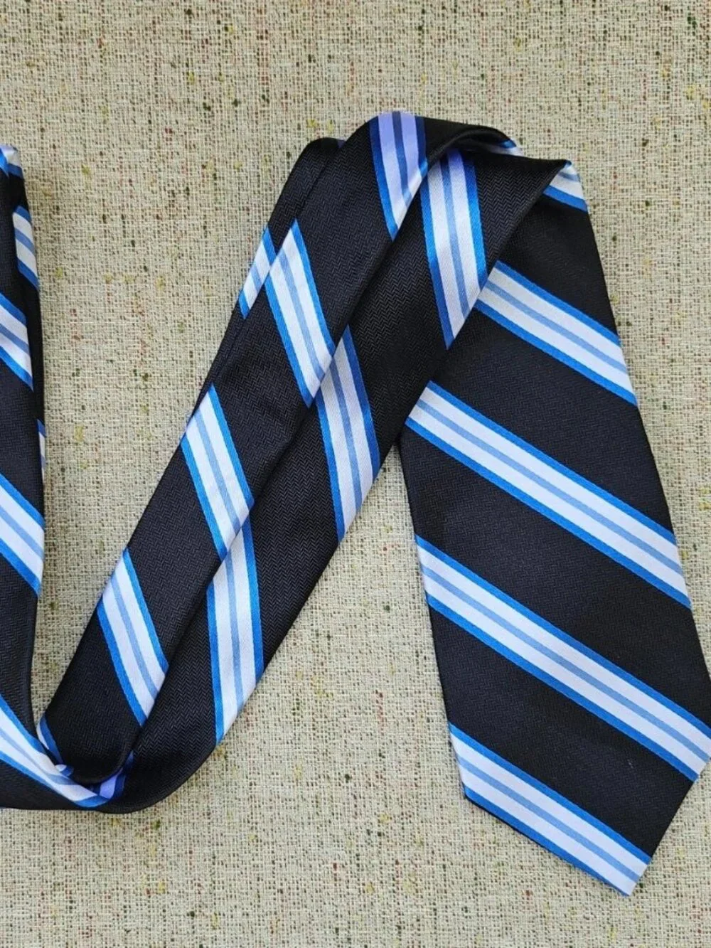 Vintage Brooks Brothers 346 Striped Silk Tie Men Neck Tie Classic Tie Made USA